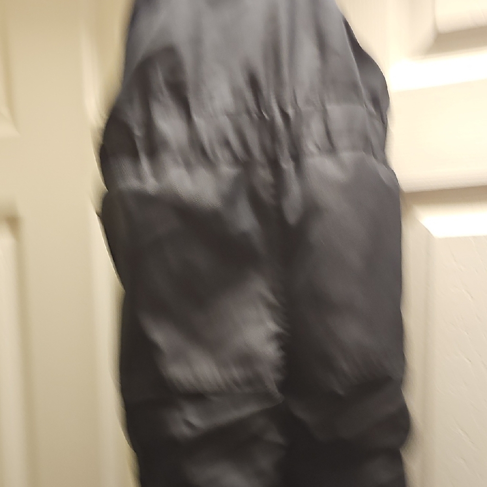 All in Motion Kids Black Snow Bib Overalls - Picture 7 of 8